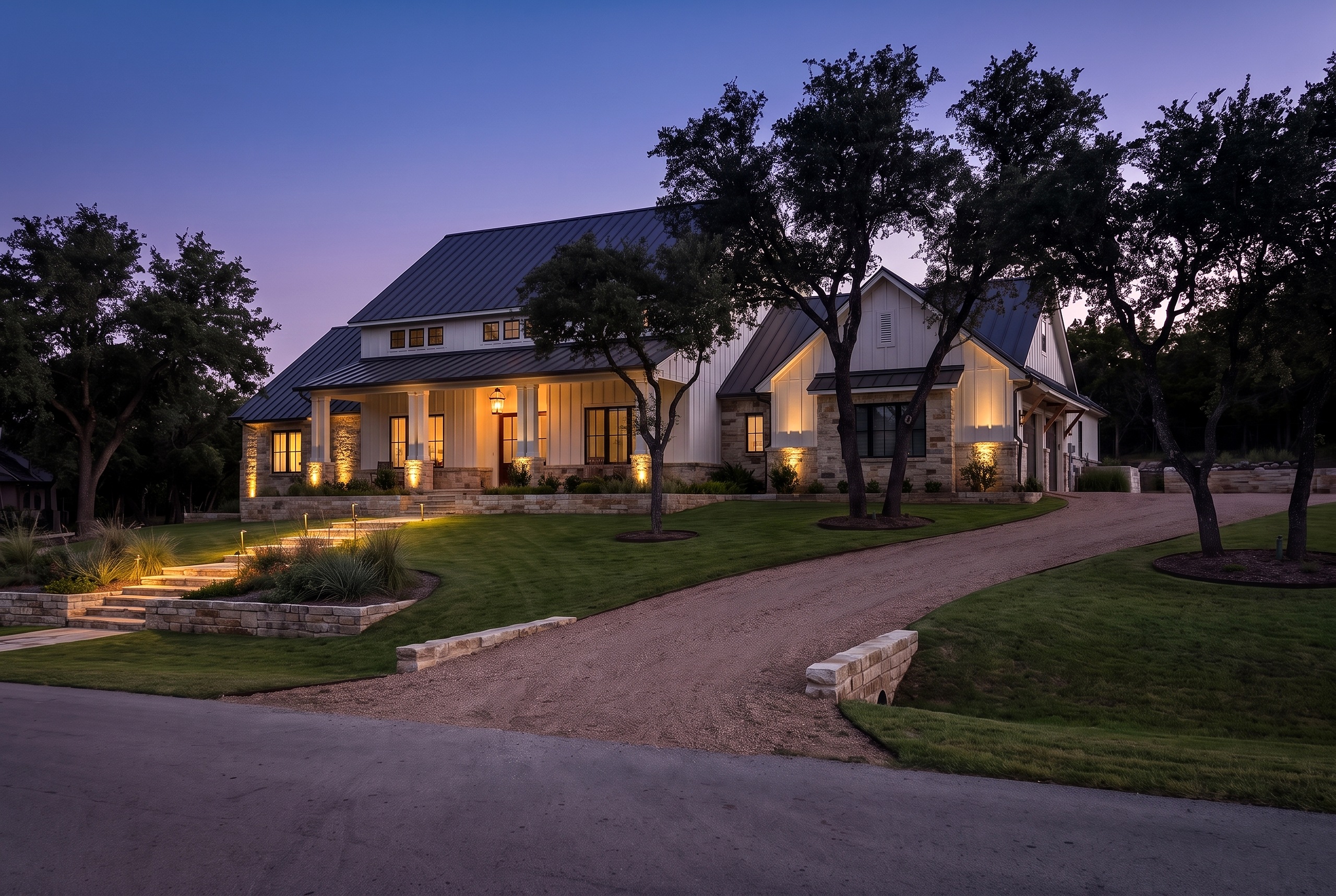 Modern Farmhouse front yard, Essential