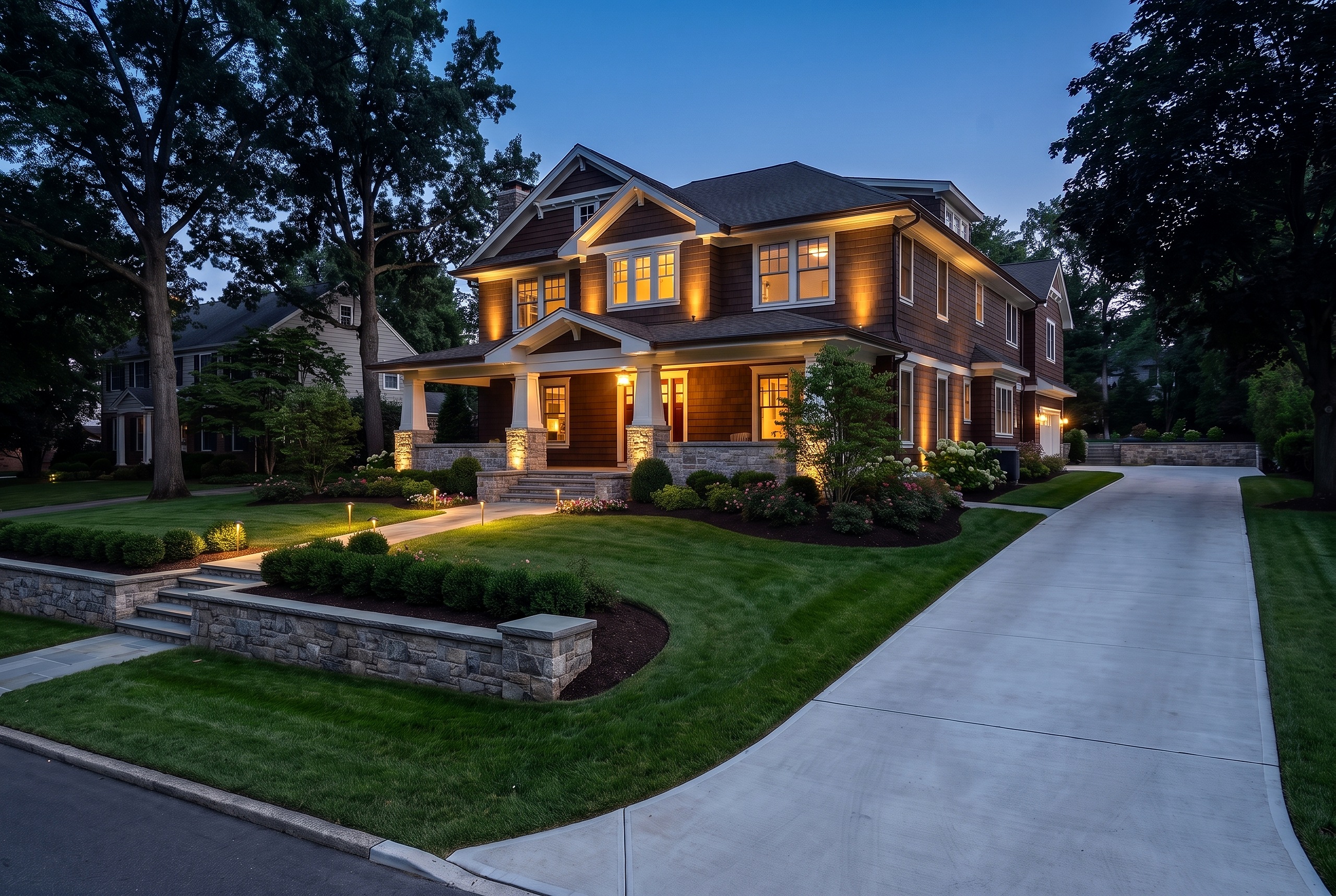 Craftsman front yard, Essential